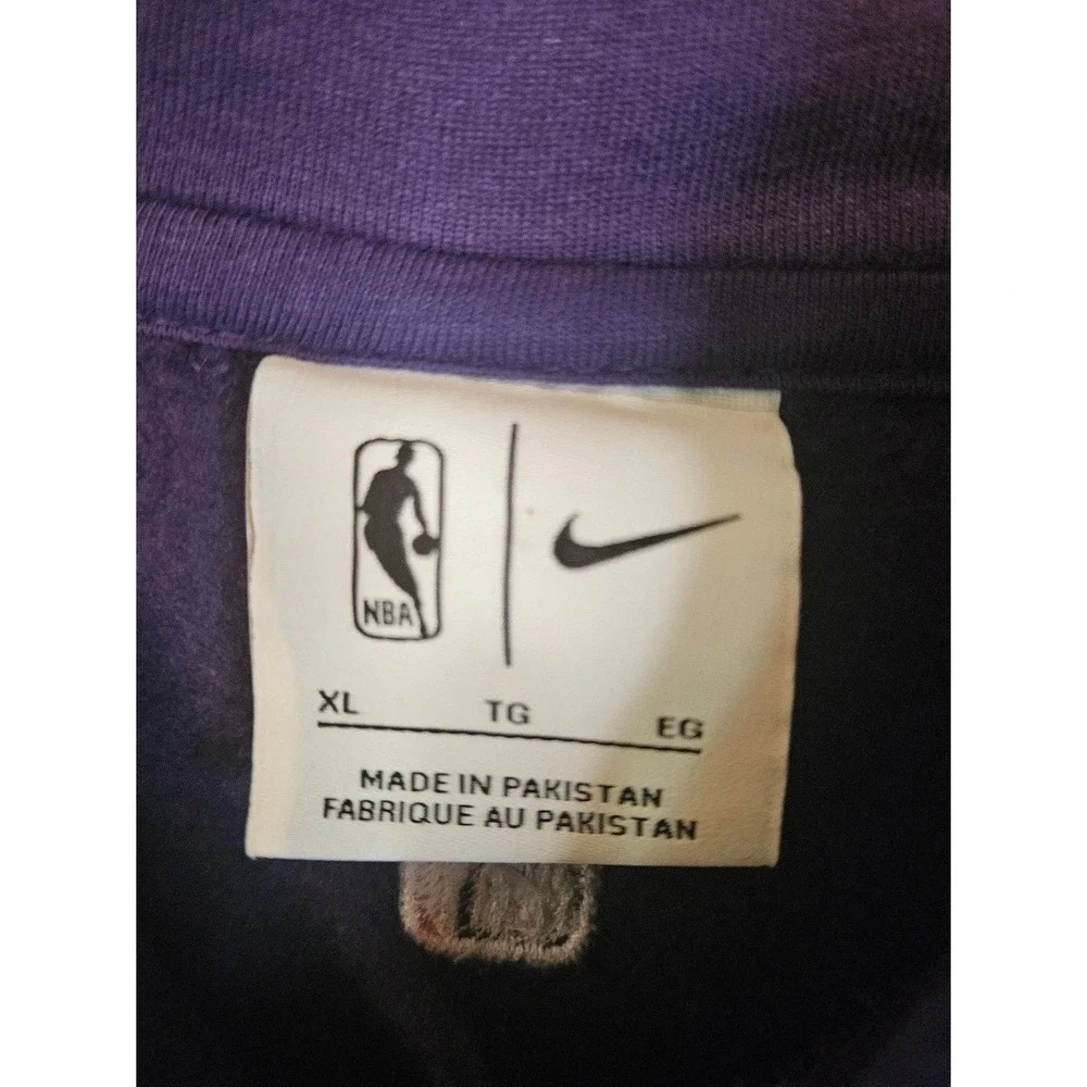 Nike New Orleans Pelicans City Edition Essential Club Hoodie Purple XL